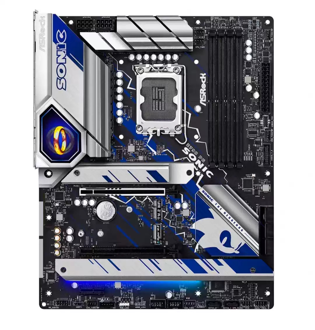 For ASRock Z790 PG SONIC Motherboard LGA1700 DDR5 3×M.2 8×SATAIII ATX