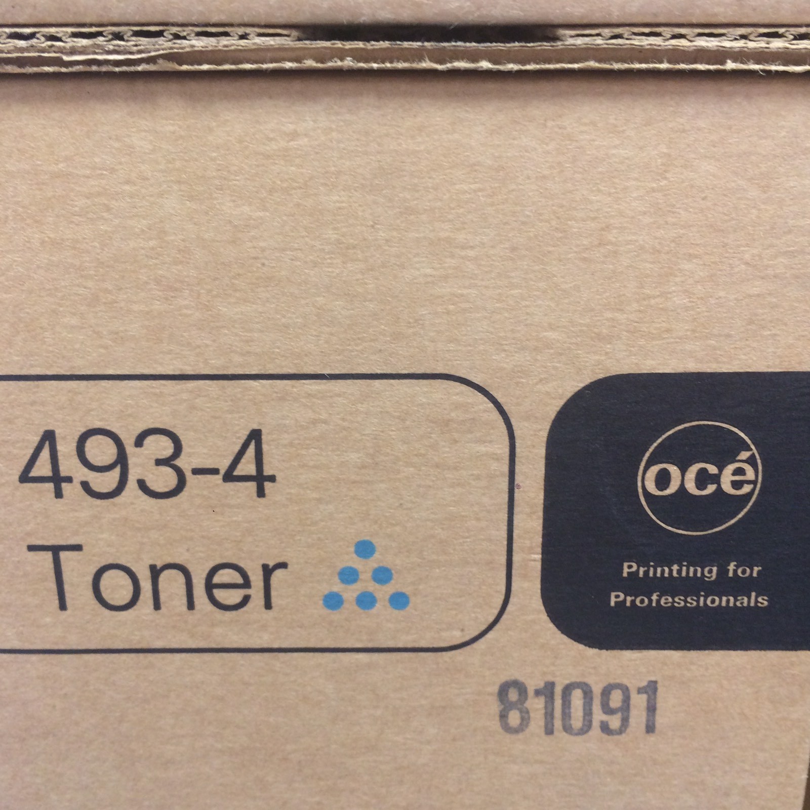 Imagistics OCE CM4520/3520/4525/3525 493-4 Cyan Toner New Genuine Sealed 
