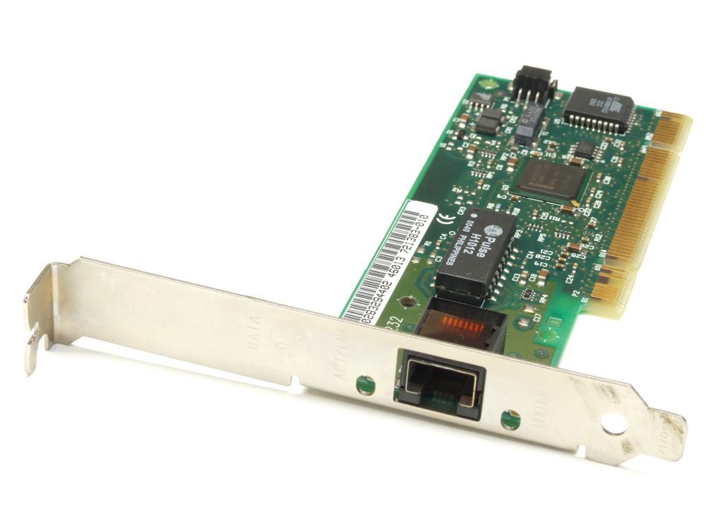 Intel PILA 721383-010 10/100MBit PCI Desktop PC LAN Network Card / Network Card