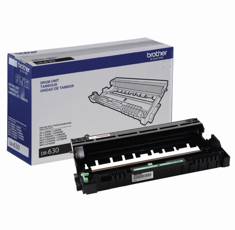 Brother GENUINE Drum DR630 DR-630, Black, Open Box