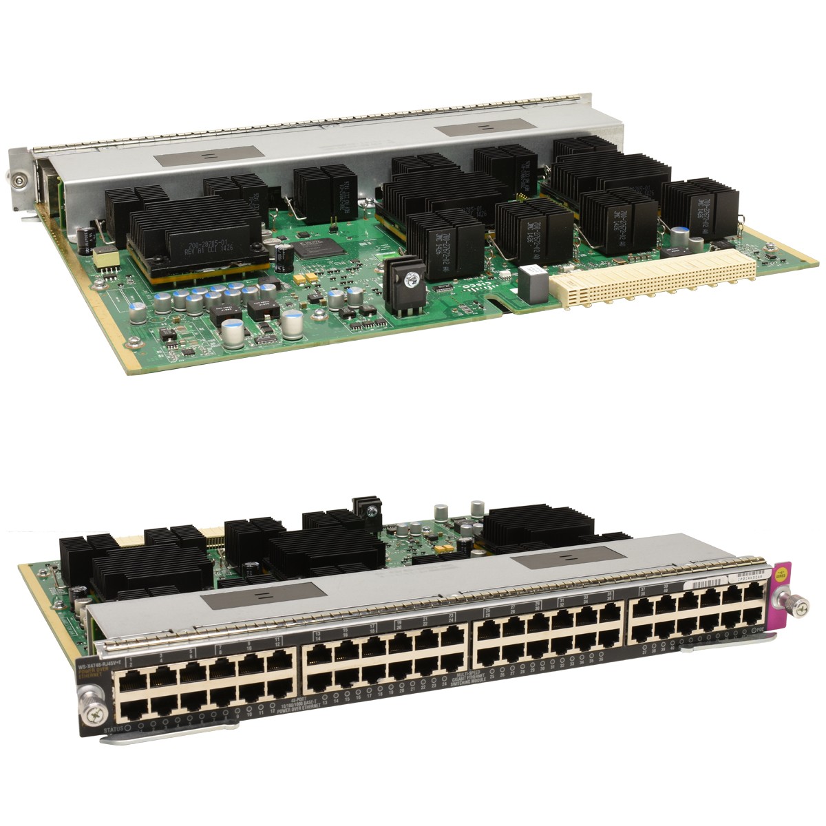 Cisco Catalyst 4500E Series Multi-Speed Gigabit Ethernet Module WS-X4748-RJ45V+E