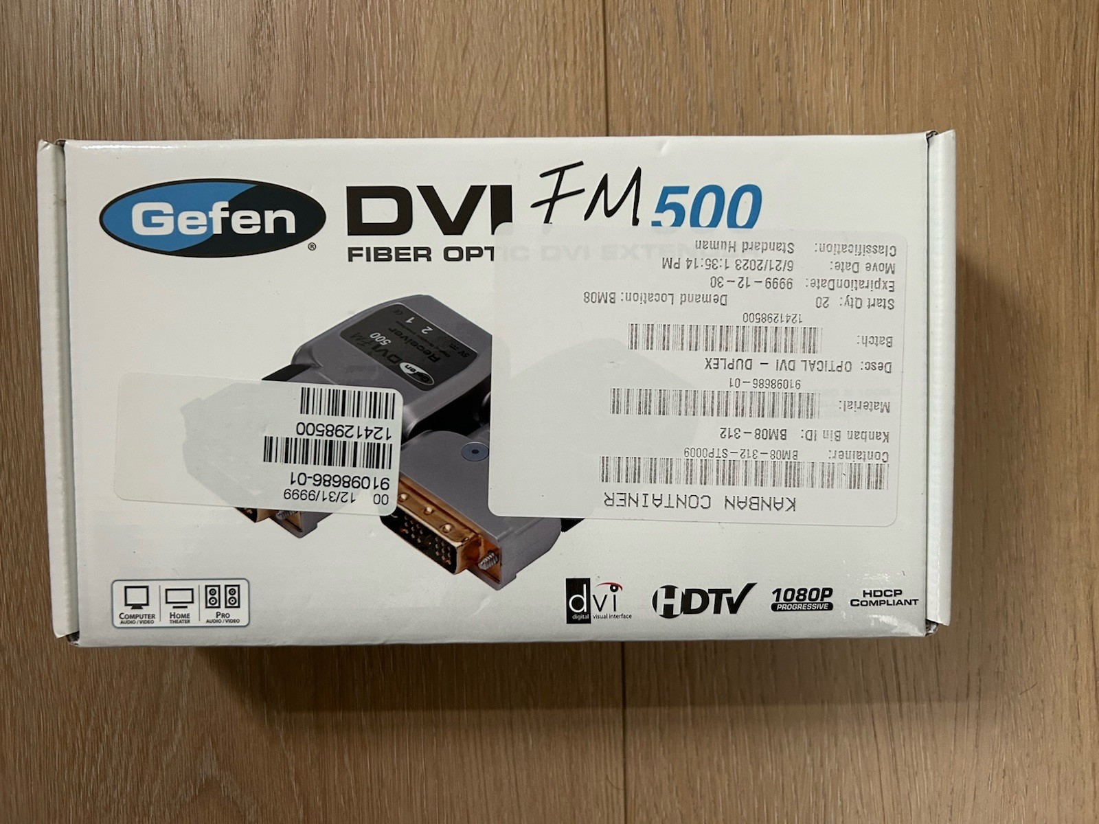 Gefen DVI FM500 Fiber Optic DVI Extender