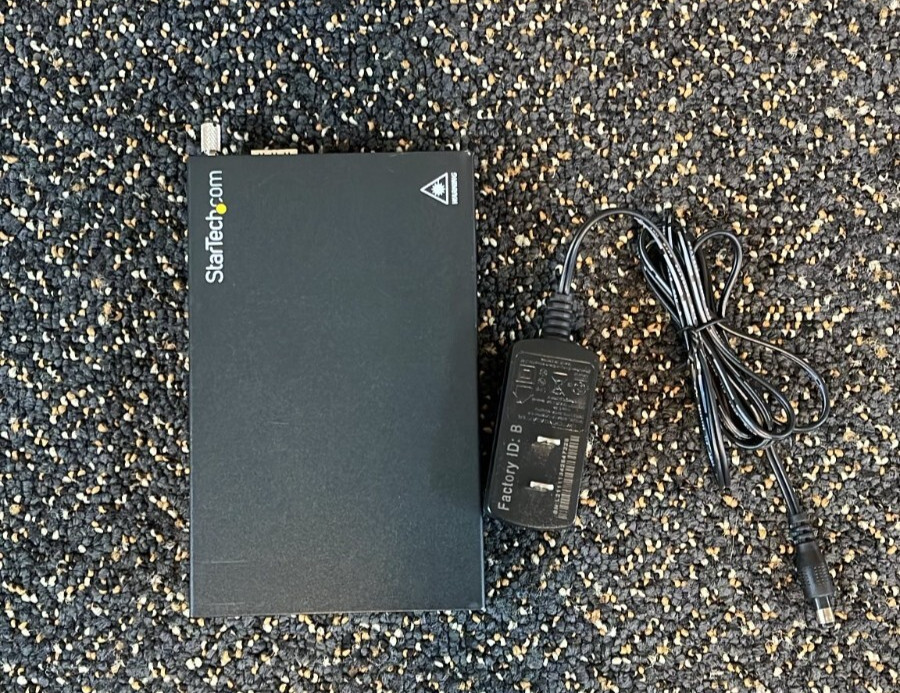 StarTech.com Singlemode (SM) LC Fiber Media Converter for Network