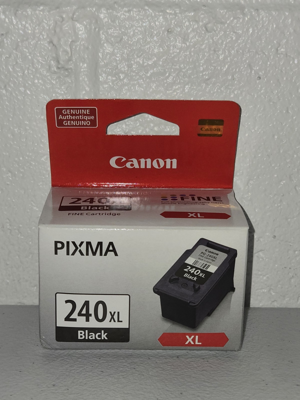 New & Sealed Genuine Canon 240 XL Fine Black Ink Cartridge 240XL NIB