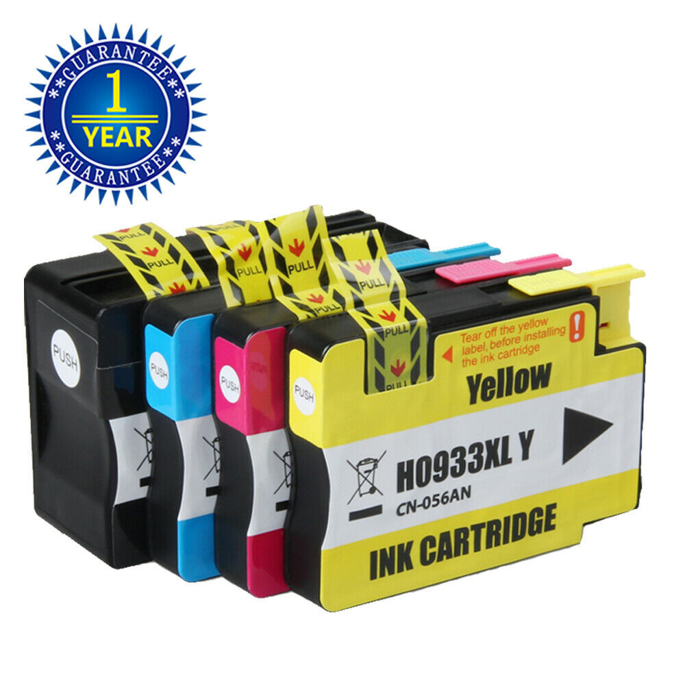 932XL 933XL ink cartridges For HP OfficeJet Pro 6100 6600 6700 7110 Printer lot