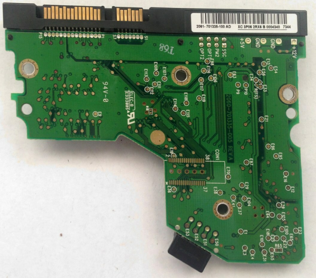 PCB WD1600JS-40TGB0 2061-701335-100 AD 160GB Western Digital