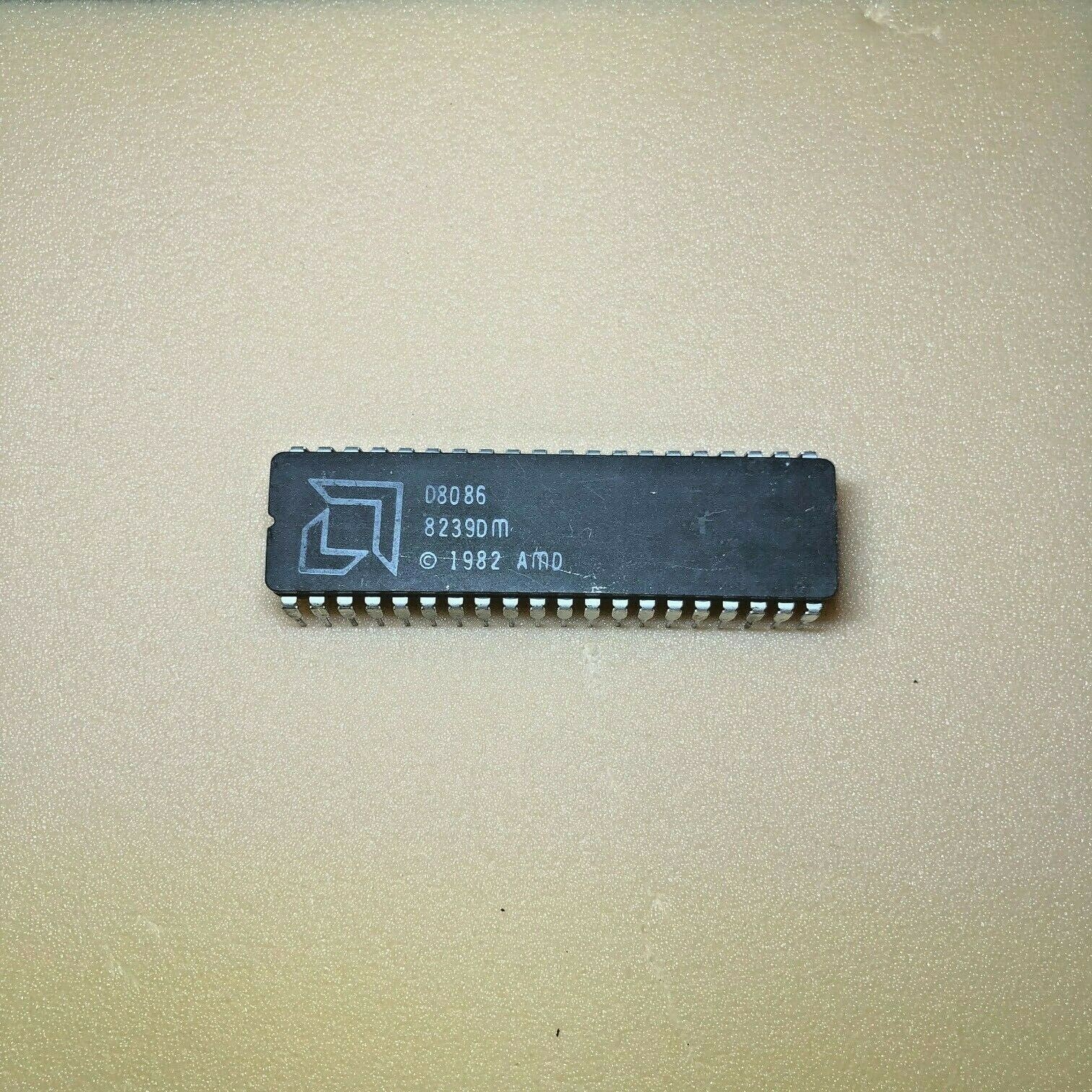 D8086 AMD 16-BIT, Microprocessor, Cramic Dip 40 pin Vintage Lot of (1) ******