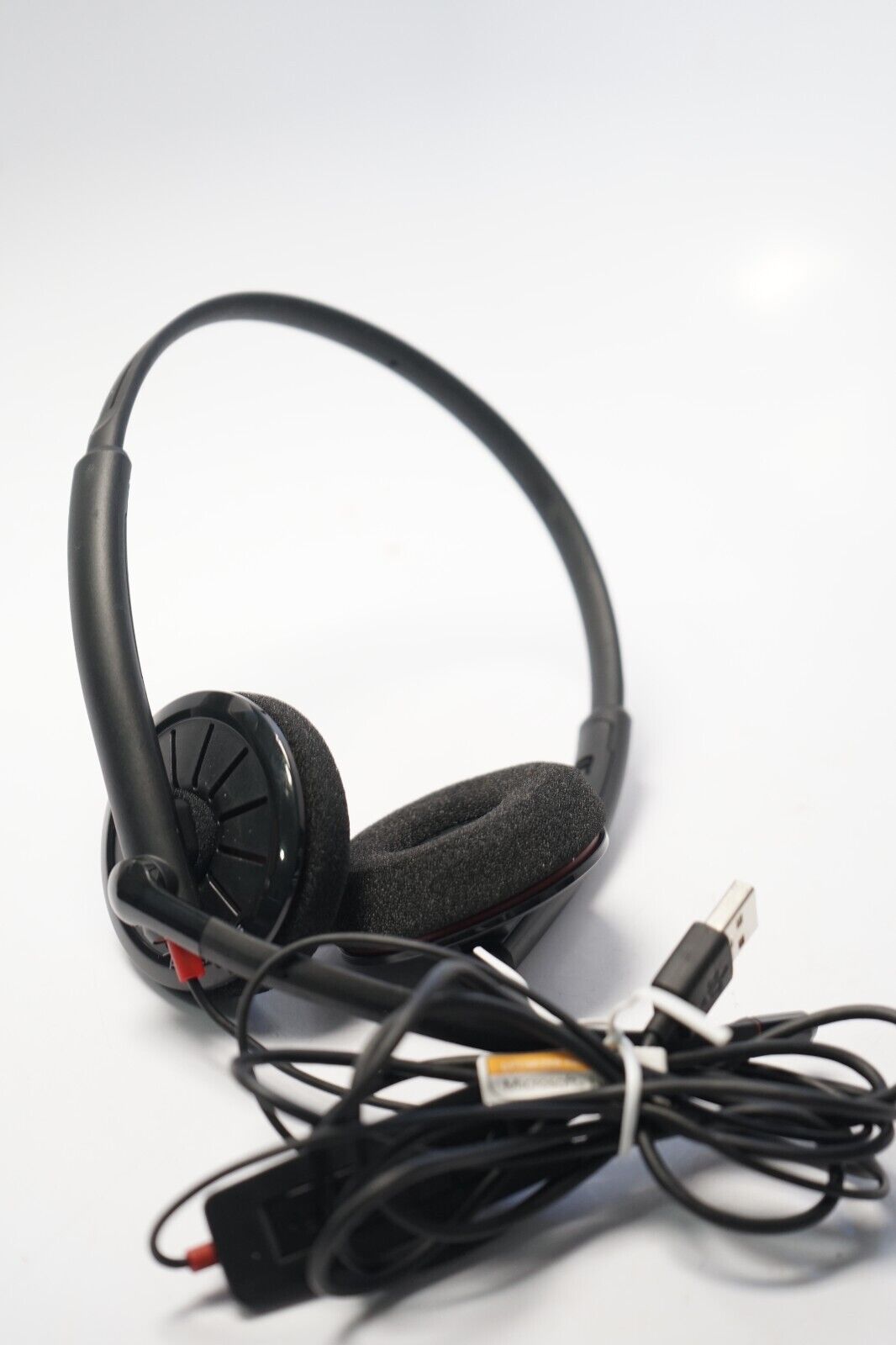 Plantronics 85619-101 C320-M Blackwire Headband Headset FREE S/H