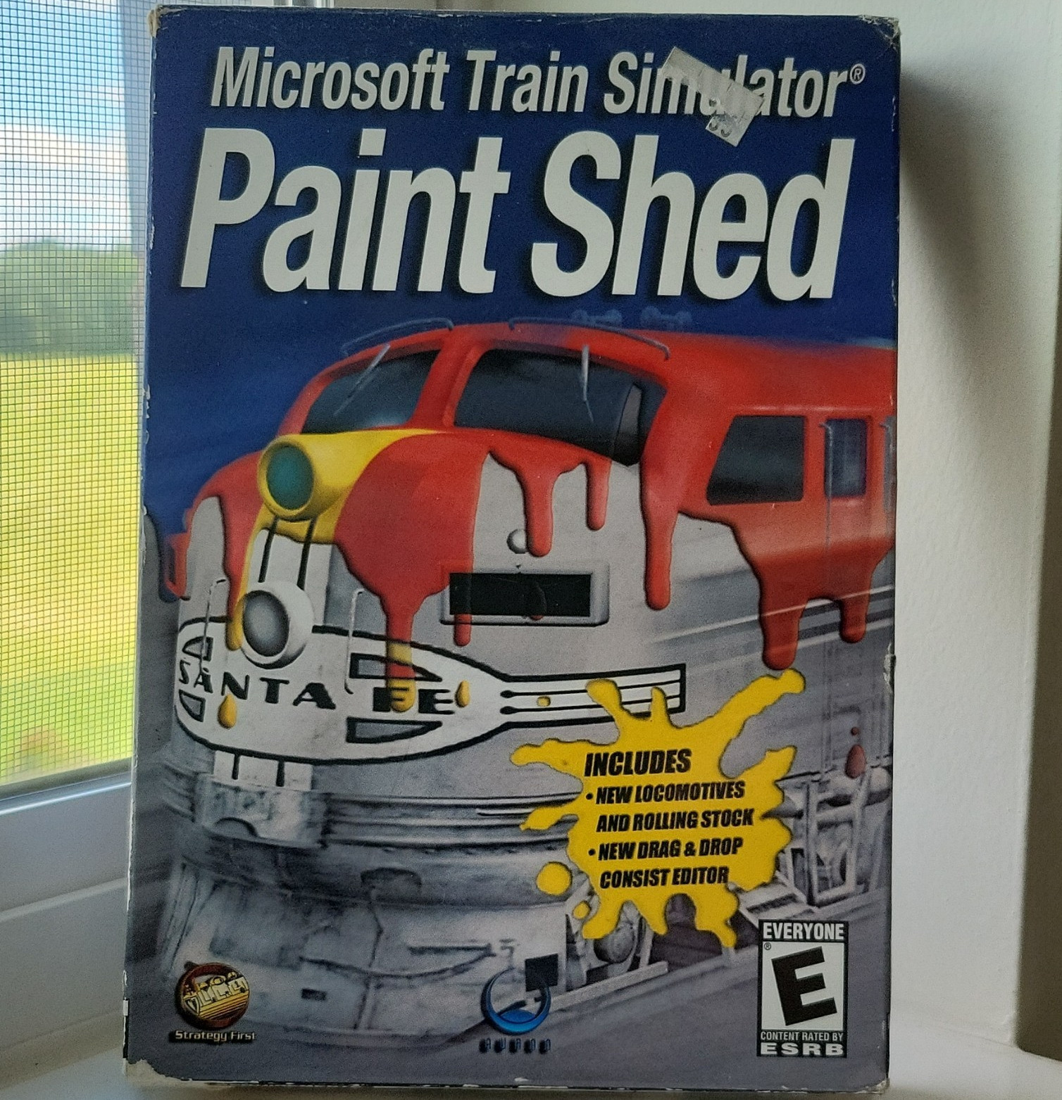 Microsoft Train Simulator Paint Shed Painting Software PC CD FS