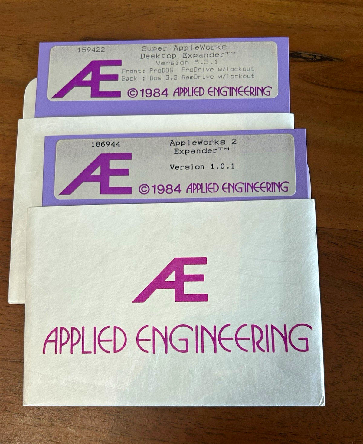 Applied Engineering AppleWorks 2 Expander 5.25" Disks for Apple II