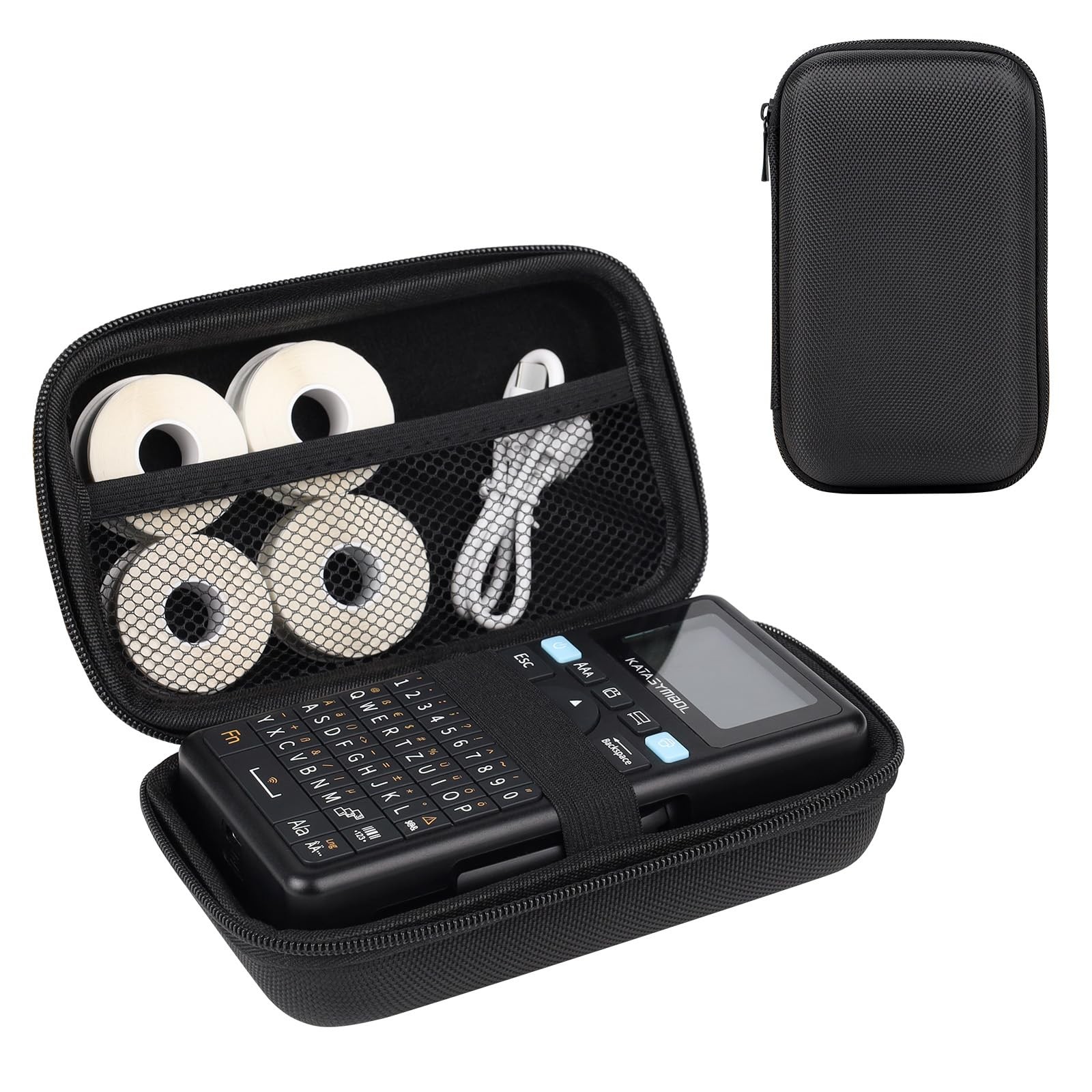 SUPVAN E11 Label Maker Genuine Portable 6.61'' x 3.94'' x 2.56'', Black