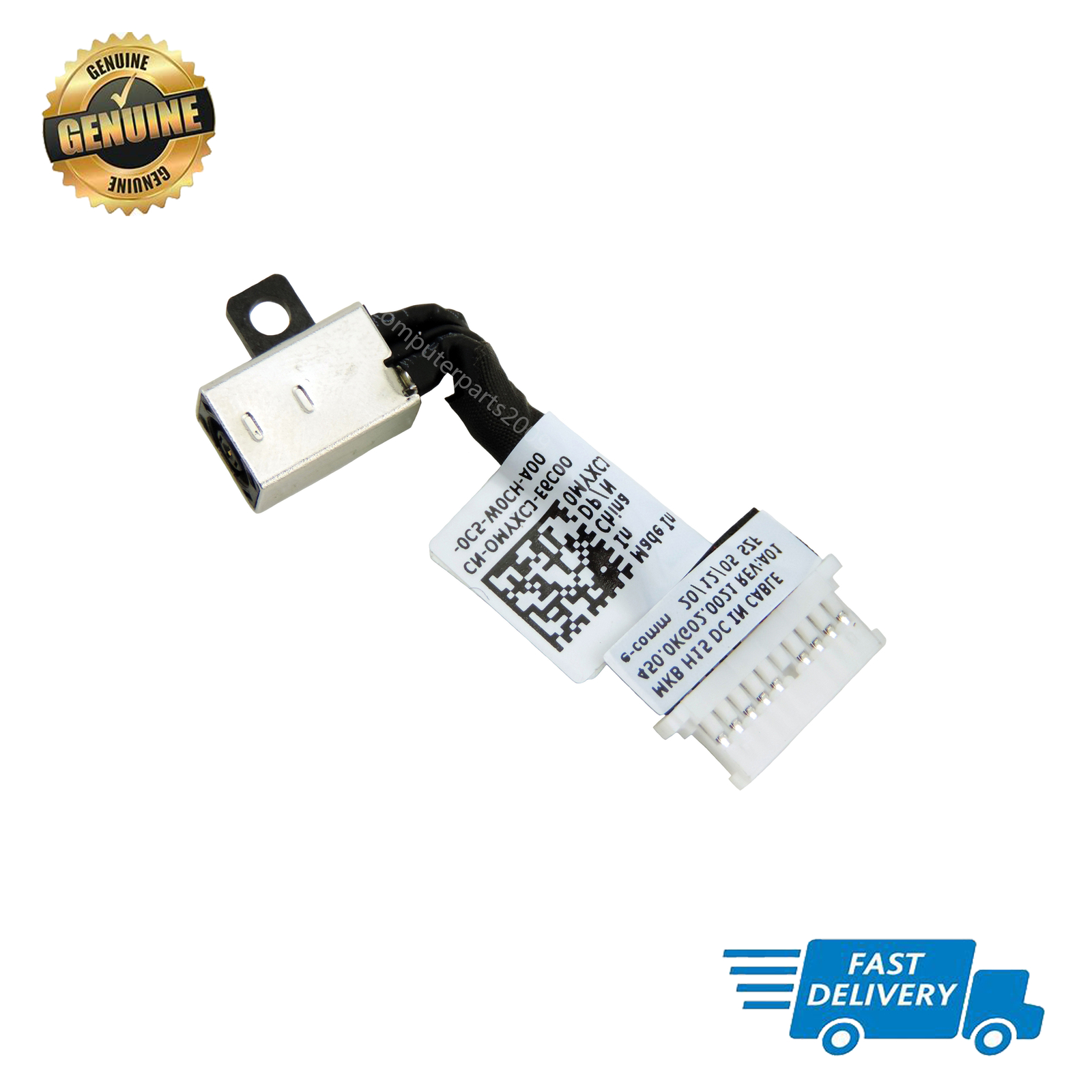 Genuine DC IN power jack cable charging port for Dell Inspiron P102F003 Notebook