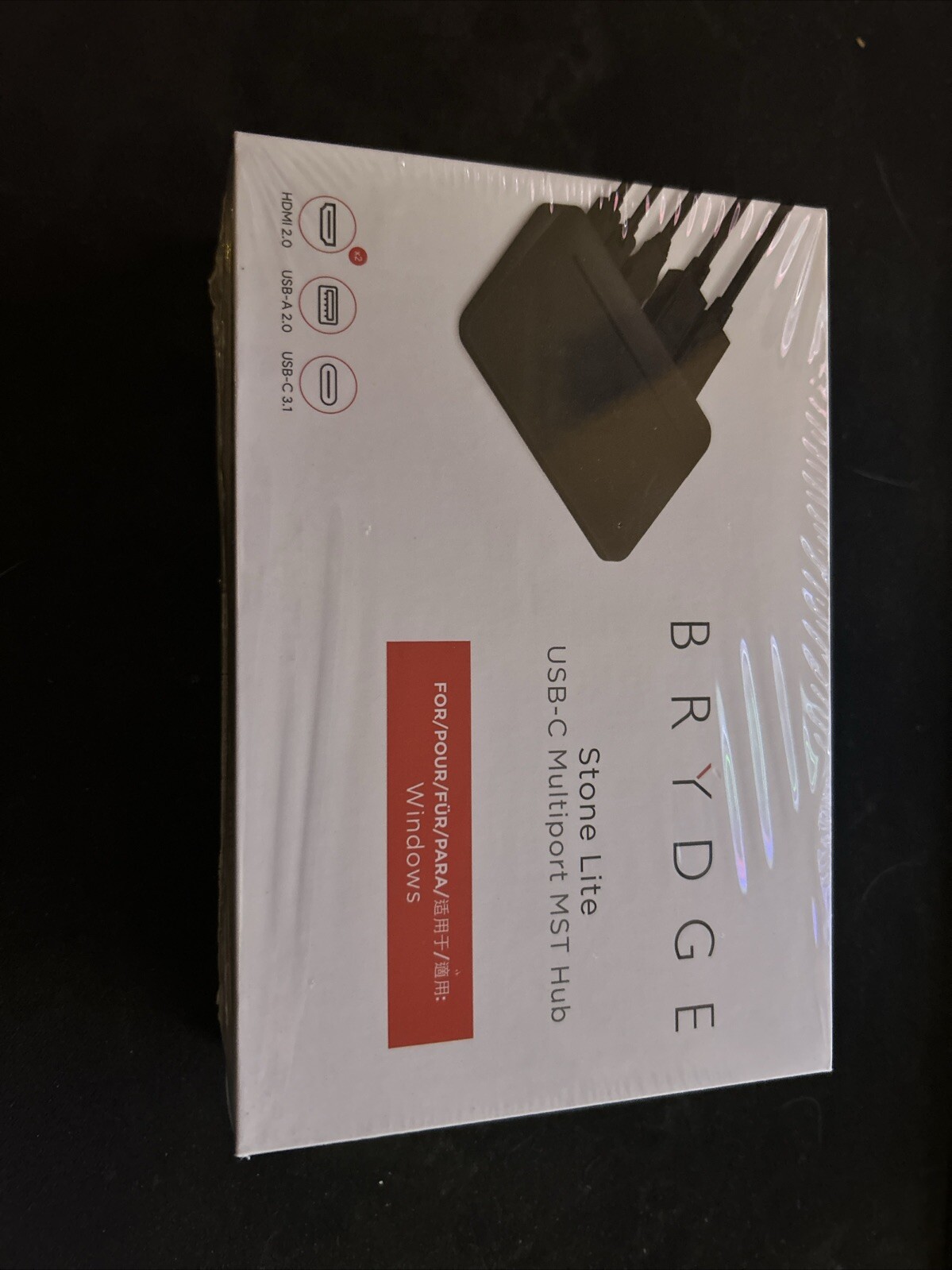 Brydge Stone Light USB-C Multiport MST Hub For Windows 
