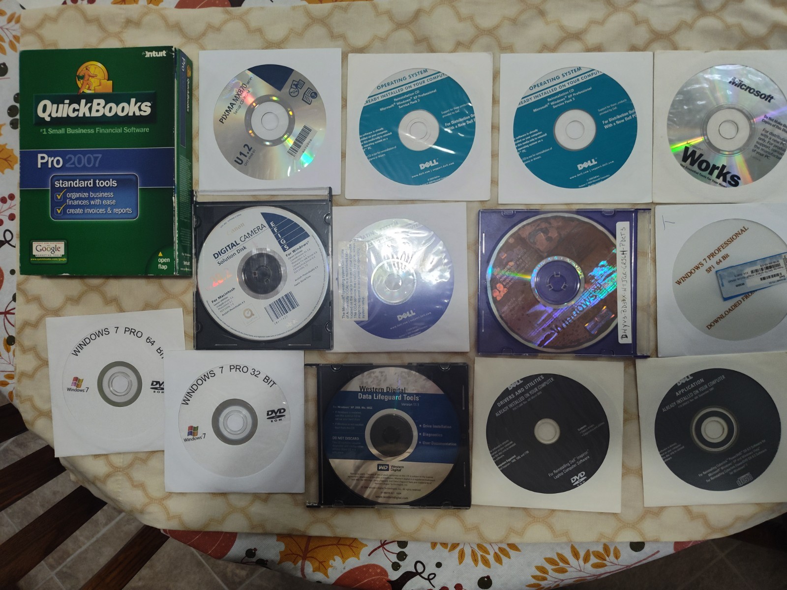 Lot of 14 Software CD's for PC/Laptop - See Pics