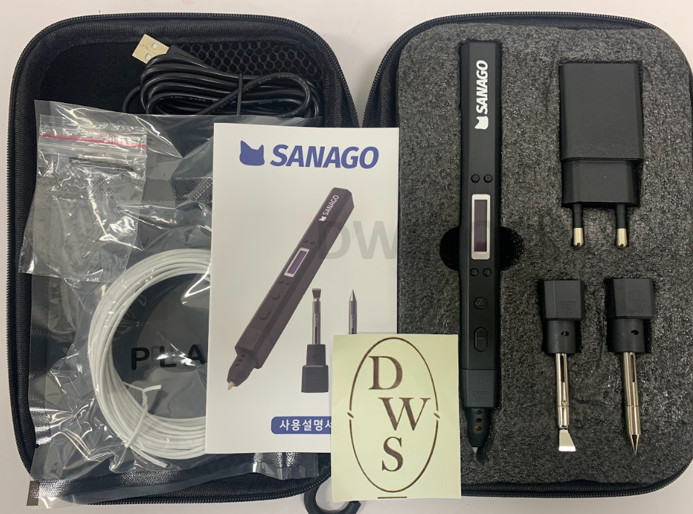 SANAGO New Sanago Premium 3D Pen Set 3 Type Module Replaceable Korean Artists