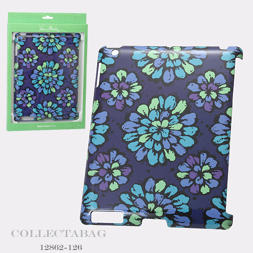 Authentic Vera Bradley Snap Case for iPad Indigo Pop 12862-126  *SALE*