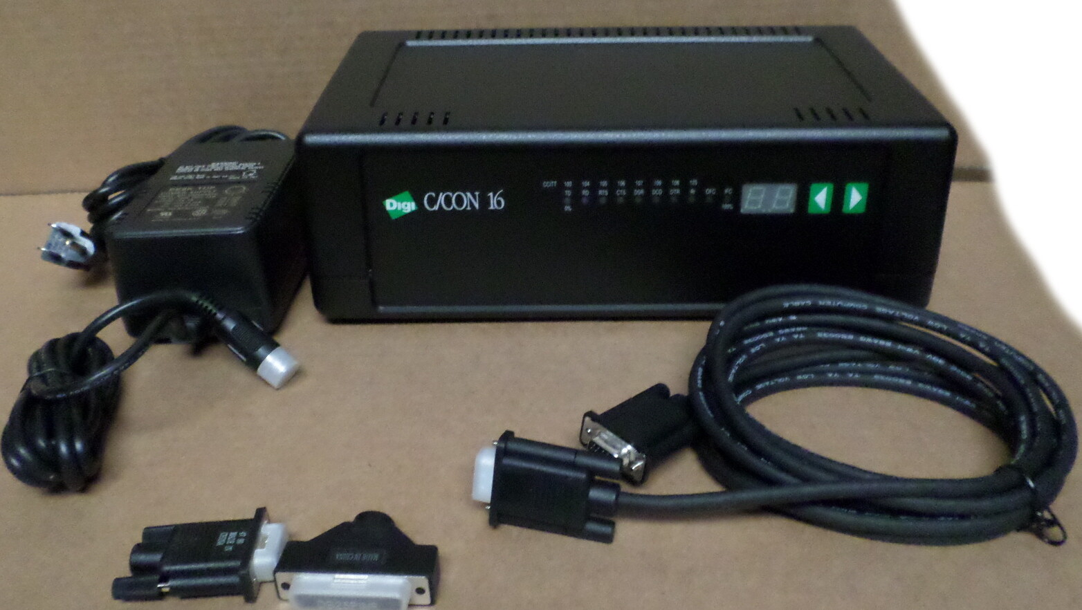 New Digi 50000585-03 Acceleport C/X 16pt I/O C/Con 16 DB25 New Retail Open Box