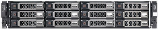 DELL MD3600i - Dual iSCSI 10G Controllers - warranty till 10/25 - 7 x 8TB HD