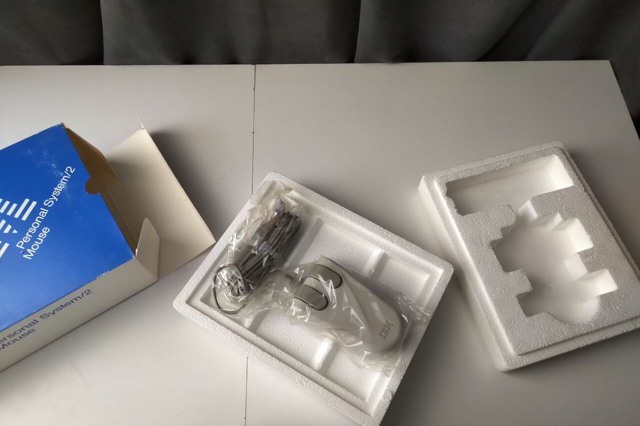 IBM Personal System/2 Mouse - Pristine Condition
