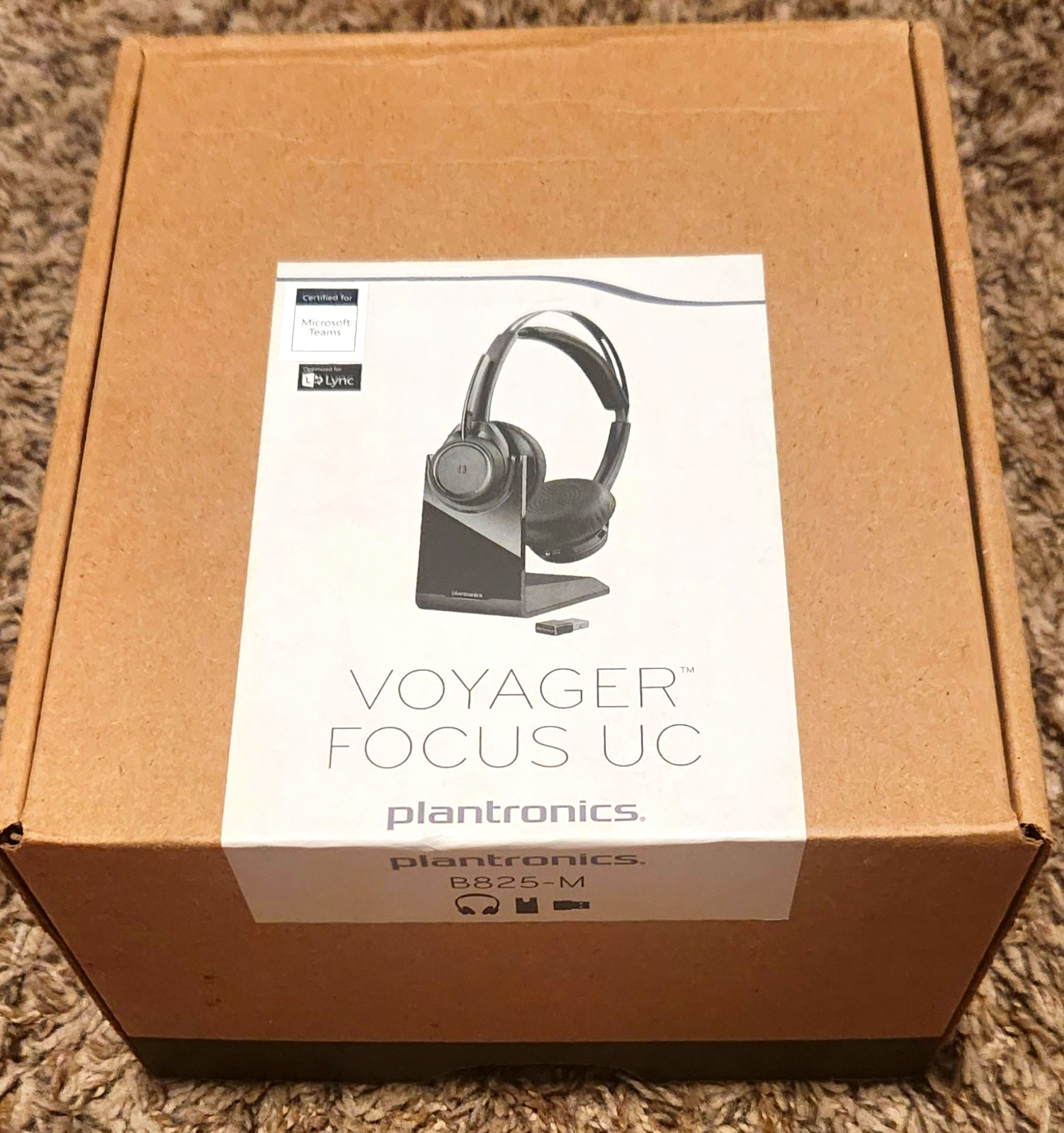 Plantronics Voyager Focus UC B825-M Bluetooth USB Noise Canceling Headset Dock