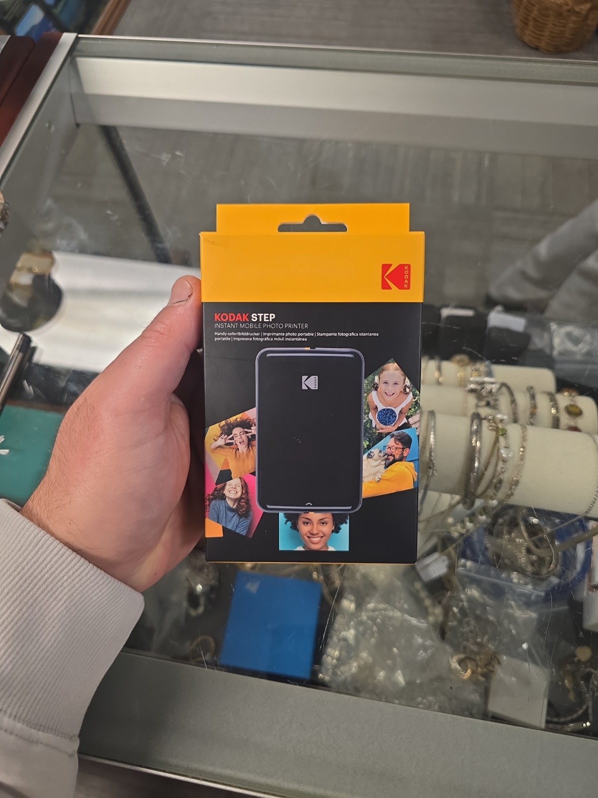 Kodak Step Instant Smartphone Photo Printer Zink 2x3 Bluetooth iOS Android Black
