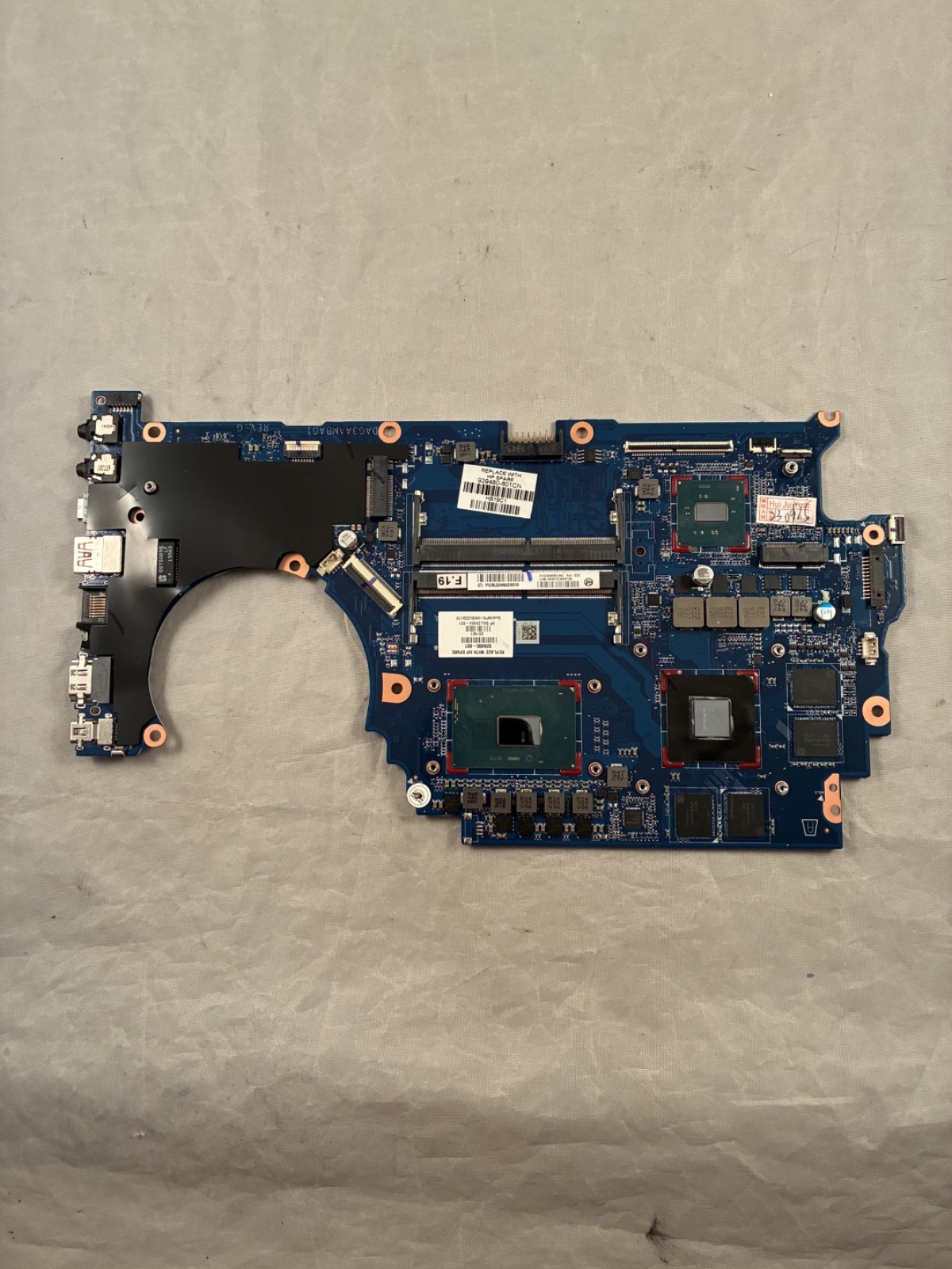 For HP OMEN 15-CE TPN-Q194 Motherboard I5-7300HQ CPU GTX1050TI 4GB DAG3AAMBAG1
