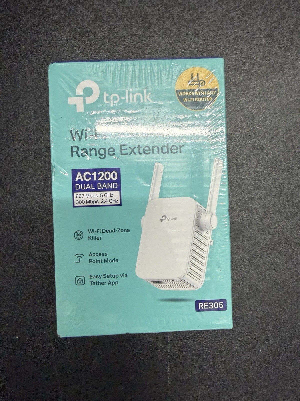 TP-Link RE305 AC1200 WiFi Range Extender Dual Band New Sealed