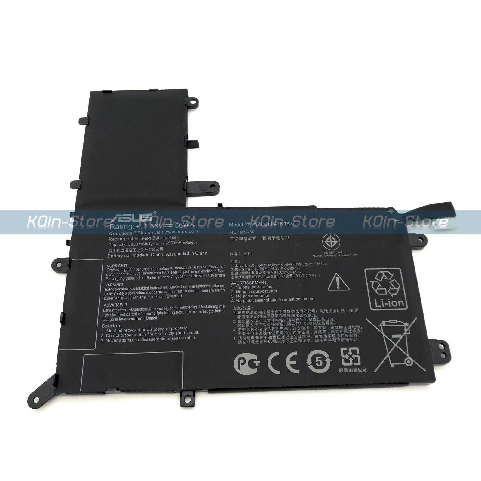 New Genuine B41N1827 Battery for ASUS ZenBook Flip 15 UX562FA UX562FD UX562IQ