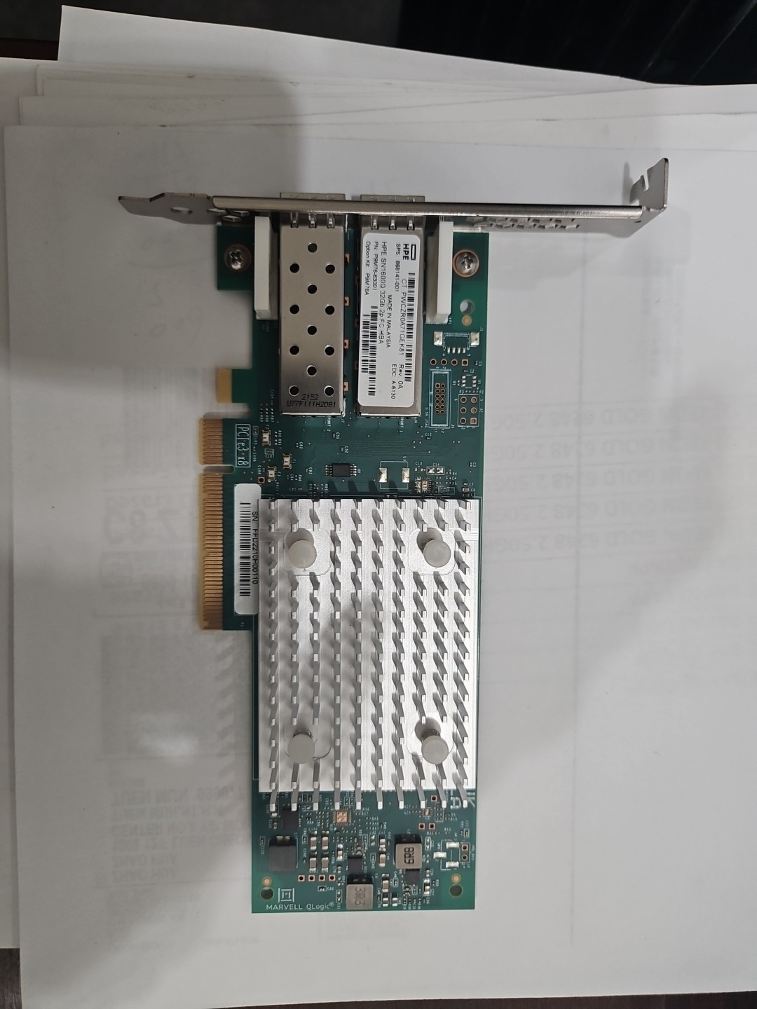 HP SN1600Q Dual Port 32GB HBA 868141-001 P9M76-63001 Full Profile Network Card