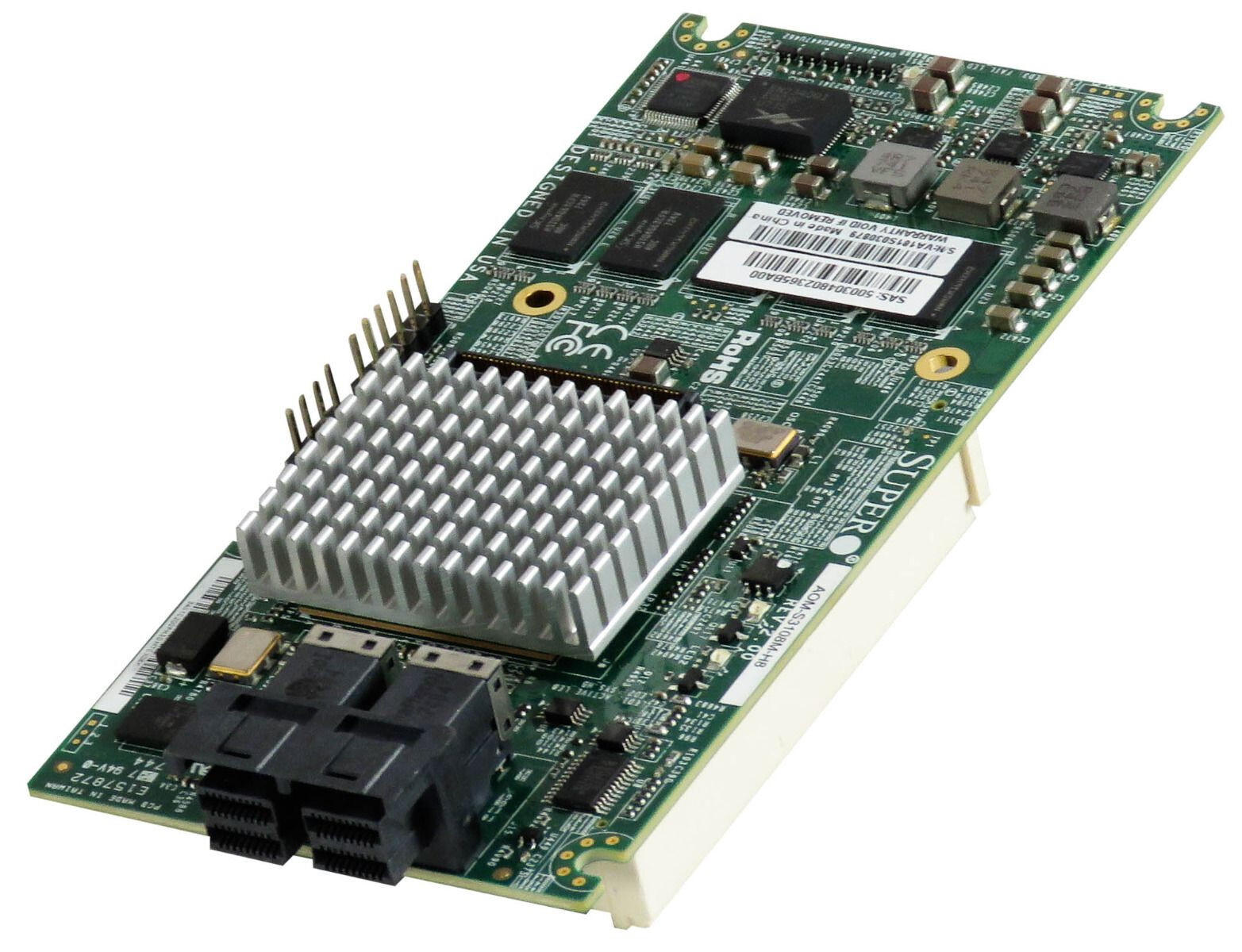 Supermicro AOM-S3108M-H8 Low Profile 12Gb/s Eight-Port SAS Internal RAID Adapter