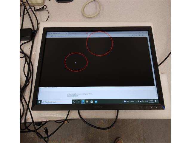 SEE PICS ViewSonic VA2452SM 24-inch 1920x1080 60Hz LCD Monitor VGA DVI