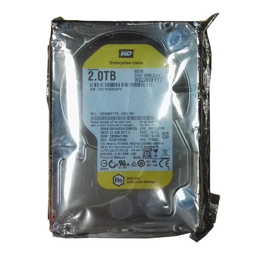 FOR WesternDigital RE WD2000FYYZ 2TB 7200RPM 64MB 3.5"Internal HDD HardDiskDrive