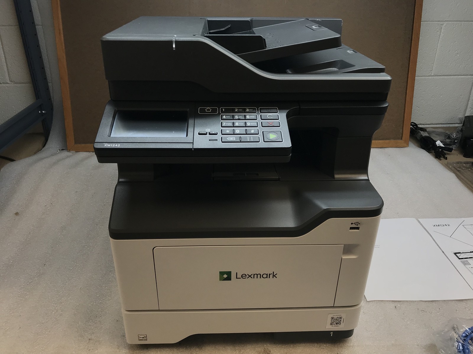 Lexmark XM1242 Printer - 180342 Page Count - Toner Included - Tested