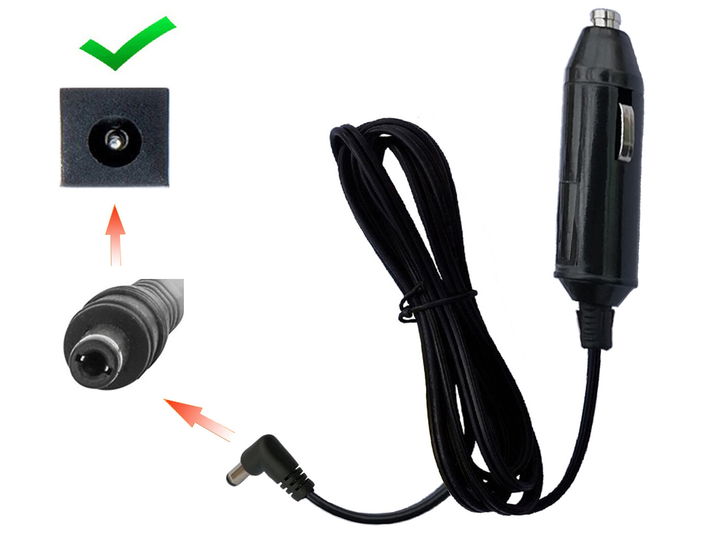 Car DC Adapter For Phillips Respironics DreamStation Heated Humidifier 60W & 80W