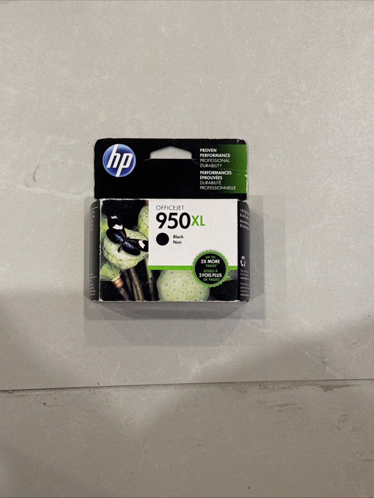 HP Genuine 950XL Black High Yield Ink Cartridge Sealed Box Exp 2026
