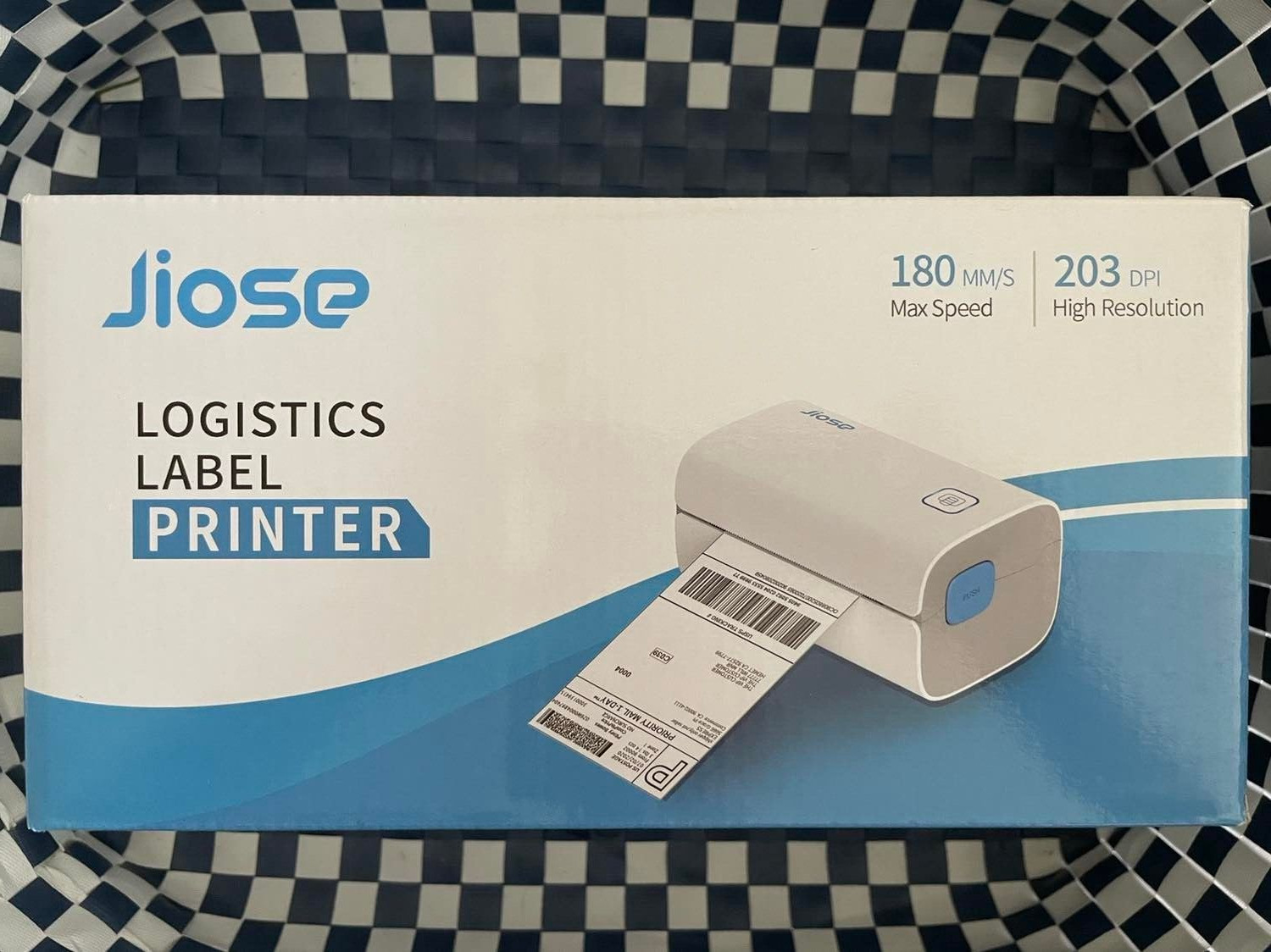 Jiose 4x6 Logistics Shipping Thermal Label Printer, 203dpi High Resolution  ✅