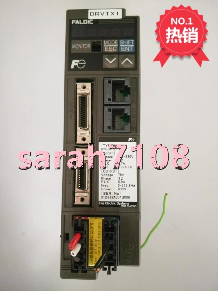 1PC USED Fujifilm drives RYC101D3-VVT2 Fast Shipping By FedEx or DHL 