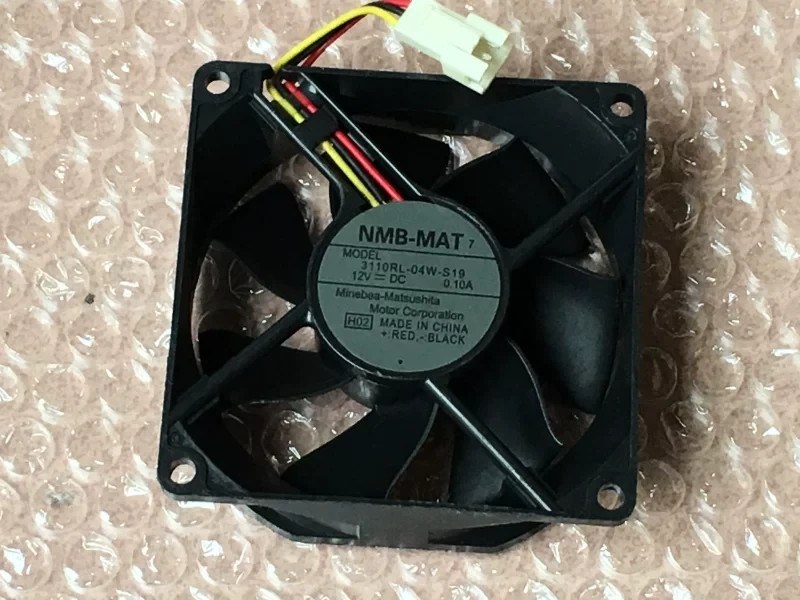 1PCS NMB-MAT 3110RL-04W-S19 12V 0.1A 8025 Fan