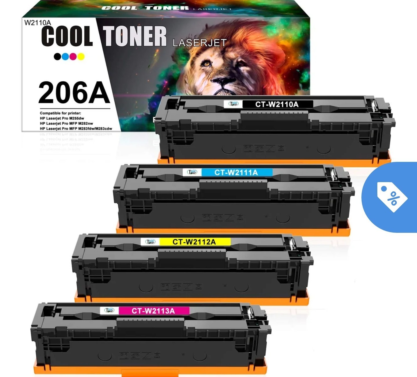 Color Toner 414A Black/Cyan/Magenta/Yellow Toner Cartridge LaserJet Pro MFP M479
