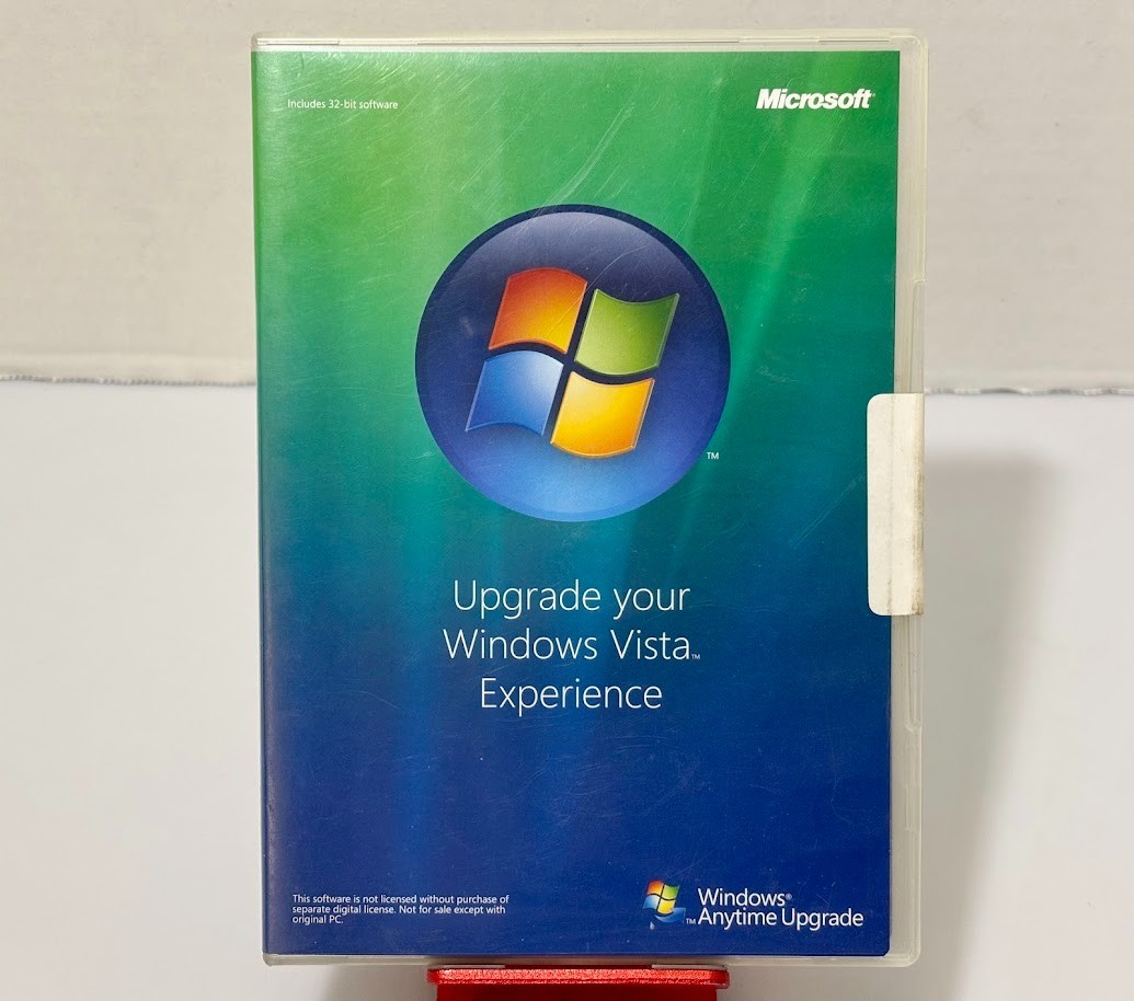 Microsoft Windows Vista Anytime Upgrade Disc 32 Bit Software
