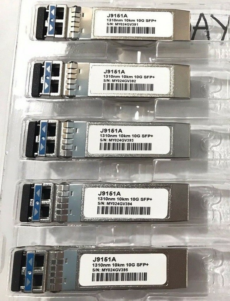 BRAND NEW J9151A HP X132 10GBASE-LR SFP 1310nm 10km Transceiver 1 YEARWRT 300pc