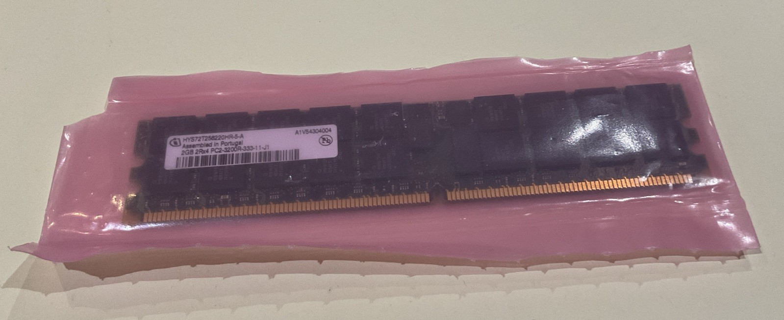2GB Infineon HYS72T256220HR-5-A 2Rx4 PC2-3200 Server Memory Module New Sealed