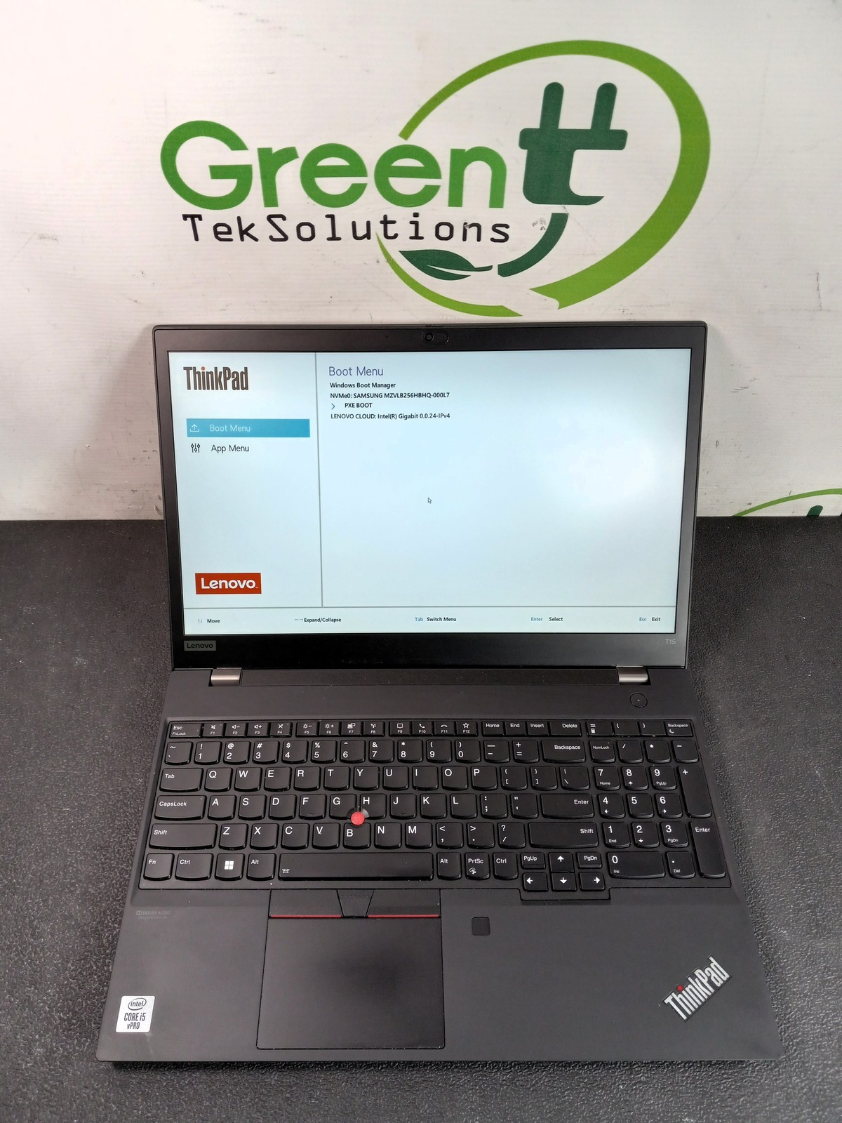Lenovo ThinkPad T15 Gen 1 15.6" Core i5-10310U 16GB RAM 256GB w Win11P
