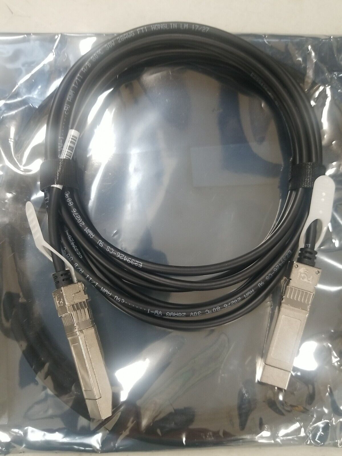 *2 DAY SALE* FCI  10G SFP+ Direct Attach Copper (DAC)Cable,Black,3m (9.9ft) DAC