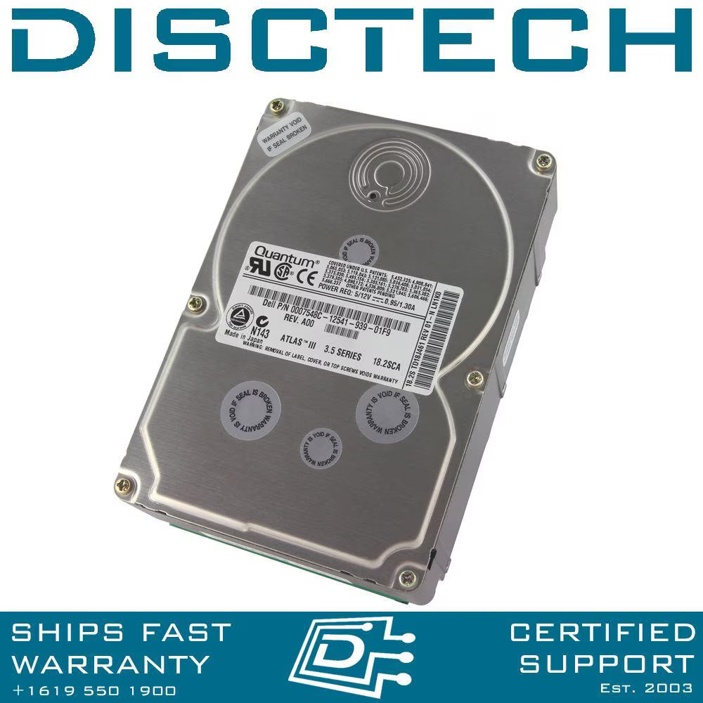 Quantum TD18J SCSI Hard Drive