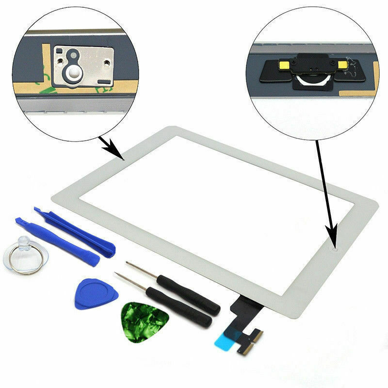 OEM SPEC Digitizer Glass Touch Screen Replacement for iPad 2 3 4 Air 1 Mini 1 2