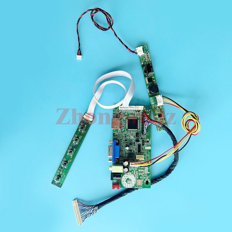 For T215HVN05.1 30Pin LVDS VGA HDMI 1920x1080 Panel 58C Controller Board DIY Kit