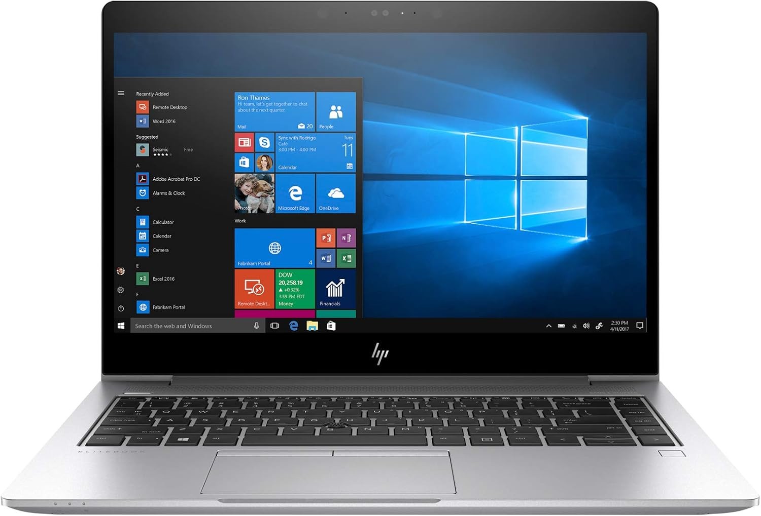HP Elitebook 745 G5 14" Laptop AMD Ryzen 7 PRO 2700U 8GB Ram 256GB SSD W11P