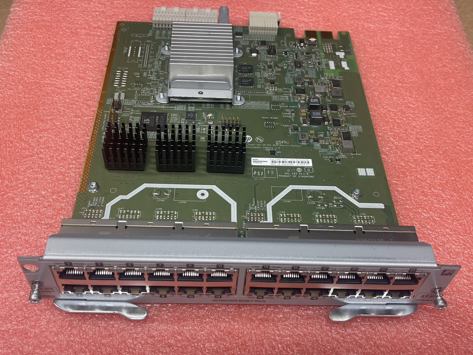 J9987A HP Aruba  HPE 5400R 24-Port 10/100/1000BASE-T zl2 v3 Module Used