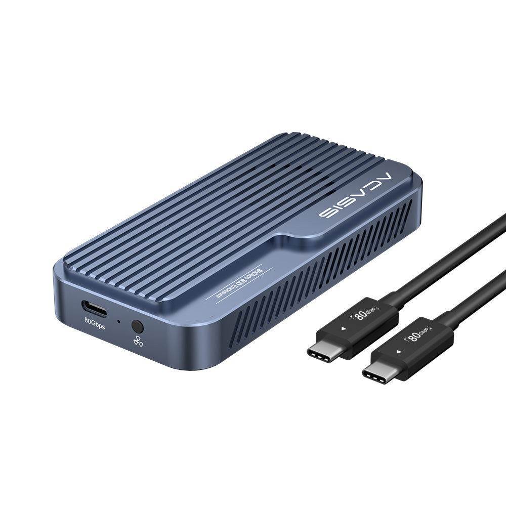 ACASIS 80Gbps Thunderbolt 5 SSD Enclosure M.2 NVMe USB4 8TB Aluminum Alloy Case